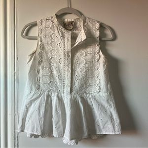 Sea New York Eyelet Top